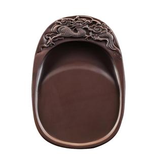 端溪砚庄砚台可研墨带盖书法专用不干墨文房四宝天然原石端砚套装