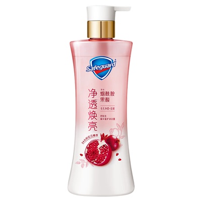 舒肤佳沐浴露红石榴山茶花玫瑰