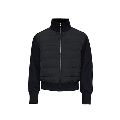 JCAESAR DOWN JACKET螺纹立领排骨羽绒服 90白鸭绒 轻量化外套