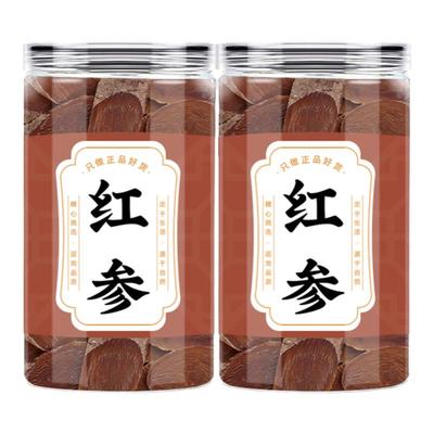 红参片中药饮补气养血泡水高丽参