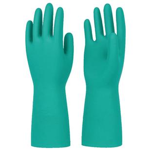 东方红丁腈手套食品餐饮家务干活用洗碗厨房耐用型橡胶轻薄女正品