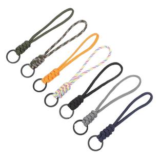 七芯钥匙挂绳防丢手腕挂钩户外多功能背包拉链脖绳牌证挂扣防丢环