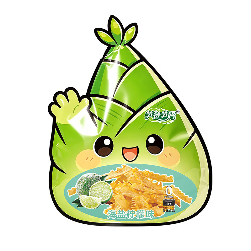 笋爸笋妈笋片解馋零嘴小吃零食宿舍追剧野炊膳食纤维食品袋装新品