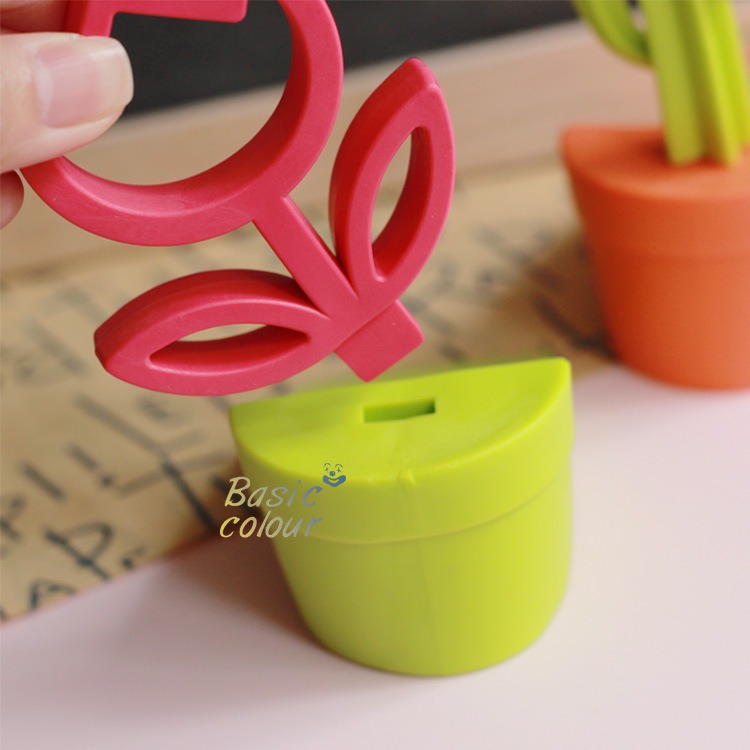 硅胶创意家用防撞门挡盆栽塞门仙人掌客厅挡居家收纳门日用卧室