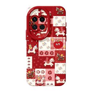 适用华为nova14手机壳女款nova13pro保护套全包novo12硅胶11防摔8高级7se活力版格子10新年ultra软小马hi外壳