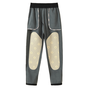 防风防水冲锋裤男女款秋冬宽松加绒加厚保暖登山裤运动休闲加绒裤