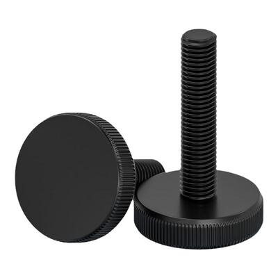 【全网热销】黑色平头手拧螺丝