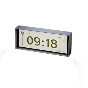 量子时钟桌面装饰摆件电脑桌搭电竞房桌灯台灯潮玩工业送男友礼物