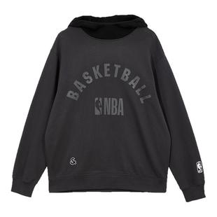 杰克琼斯秋季新款NBA联名拼色潮流百搭舒适连帽卫衣长袖男款男装