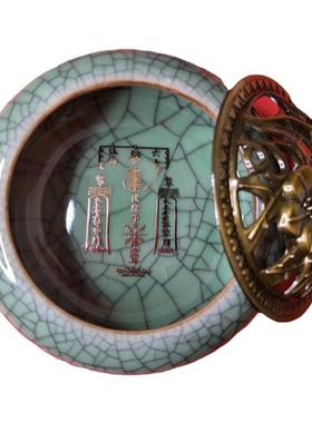 传统安忍水祝福保平安六帝钱家居