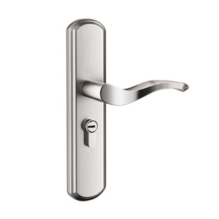 卧室门锁室内家用通用型房门双舌锁免改孔可调节门把手单舌房间锁