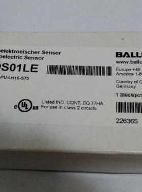 议价BOS01LE BOS 6K-PU-LH10-S75 原装BALLUFF/巴鲁夫传感器