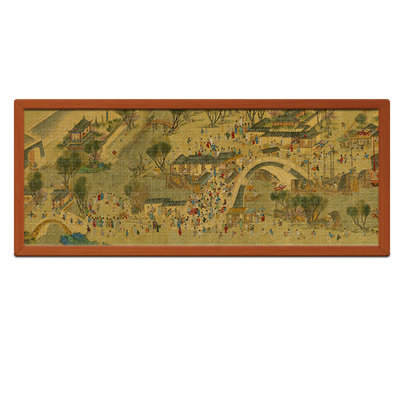 巨幅1米长拼图1000片清明上河图