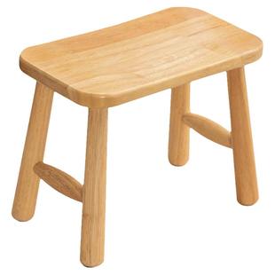 豌豆凳全实木曲面凳小板凳家用客厅茶几凳成人儿童换鞋凳矮凳方凳