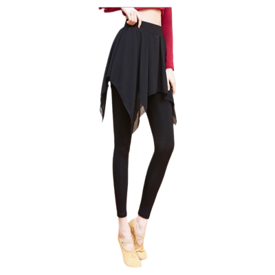 莫代尔跳舞裙裤显瘦练功服裤子