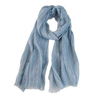 日系文艺纯色镂空棉麻围巾女薄短款护颈围脖丝巾百搭空调披肩两用