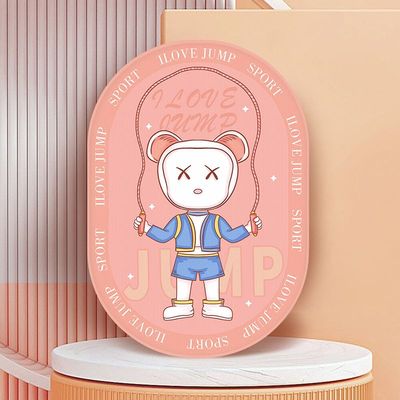 跳绳隔音垫楼层减震静音家用室内第静音跳绳地防滑垫地垫瑜伽隔音