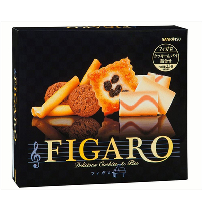 日本三立费加罗什锦曲奇饼干