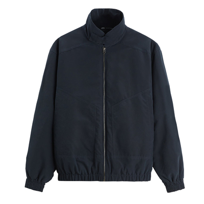 男装立领薄款棉服夹克外套