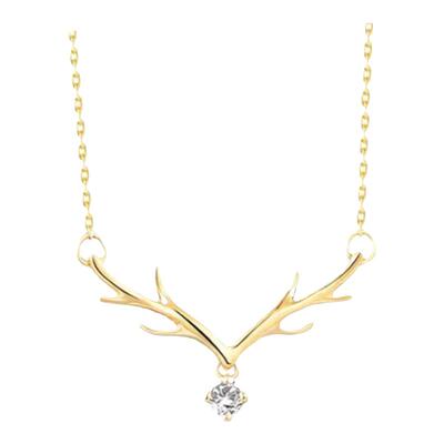 一鹿有你17916系列22k金项链