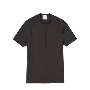 ROA Training T-Shirt 半拉链小立领套头弹力速干运动跑步短袖T恤