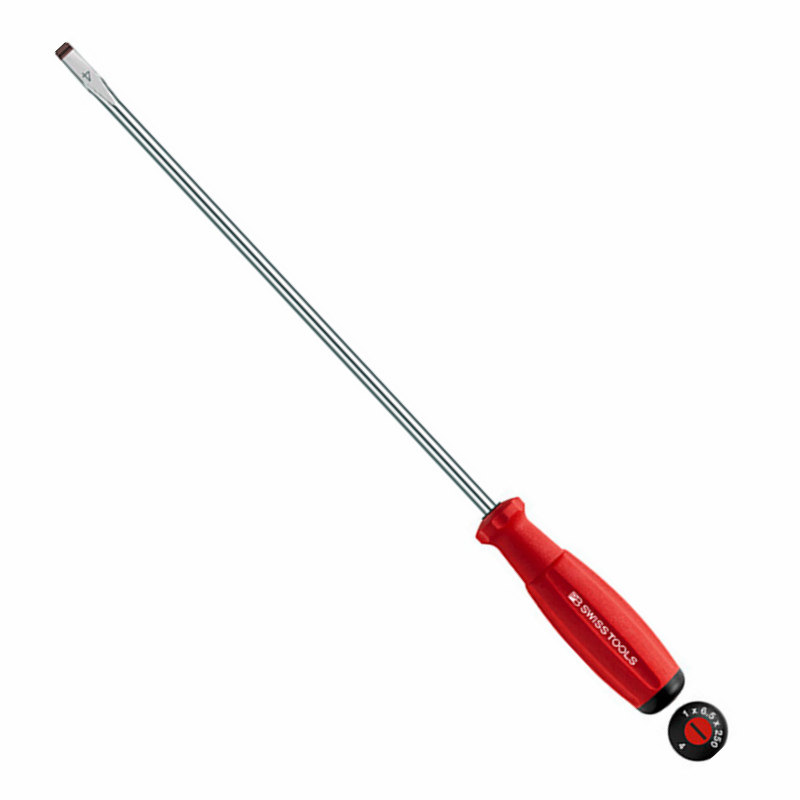 原装进口瑞士PB SWISS TOOLS 加长防滑一字螺丝刀PB 8140 系列