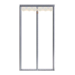 2025新款冬季加厚挡风防寒透明门帘保暖保温免打孔家用防风防冷气