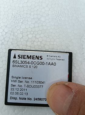 【询价】储存卡6SL3054-0CG00-1AA0 6SL0C适用