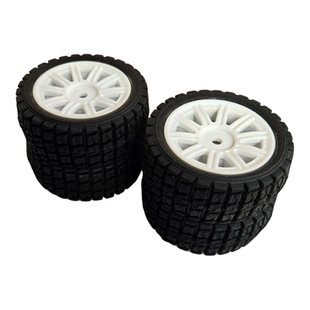 美嘉欣14304 14303 14302 14301漂移遥控车橡胶轮胎塑料无损安装