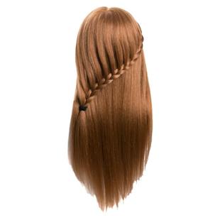 练习头模含真发可烫卷可修剪美发店练手模特头化妆造型盘发编发