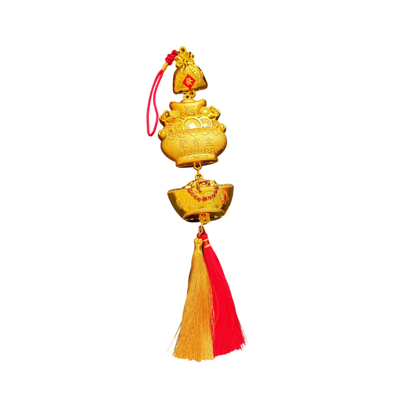 新年财神汉服腰佩元宝配饰