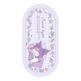 库洛米床边地毯卧室女孩专用地垫卡通可爱毛绒垫子冬天加厚脚垫