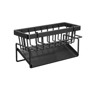 厨房收纳架水池海绵抹布置物架沥水神器钢丝球锅刷滤水沥水架水槽