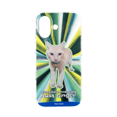 丑橘猫不可爱IMD镭射手机壳