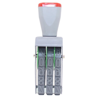 特大3位转轮0-9批号编码归档印章