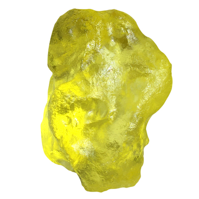 利比亚黄金玻璃陨石吊坠项链矿标