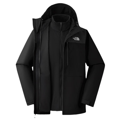 北面保暖防水羽绒内胆男冲锋衣