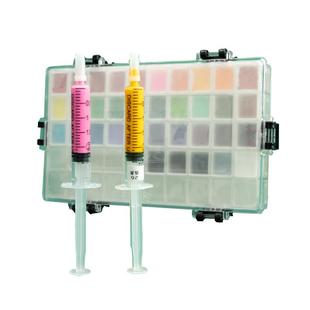 日本进口LaDoll帕蒂格石塑粘土手工粘土材料包制作手办免烧免烤风干DIY泥塑BJD轻量化石粉黏土蓝色粉色套装