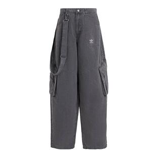 adidas阿迪达斯三叶草女子MULTI PKT运动休闲长裤牛仔裤KH1180