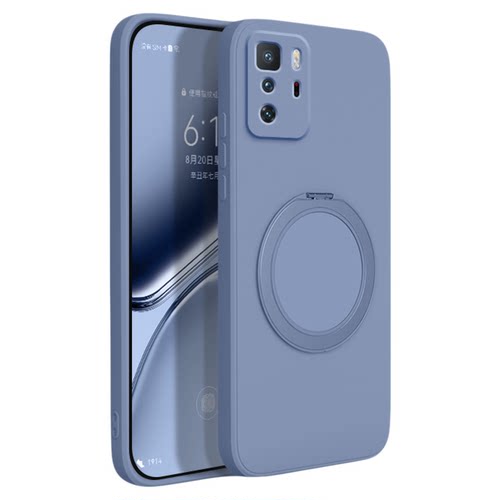 适用红米Note10Pro手机壳RedmiNote10小米新款M2104k10AC硅胶Redmi5G支点壳带支架套105G全包防摔磁吸软外壳