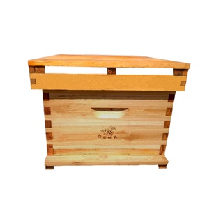 煮蜡蜂箱全套标准十框型中意蜂具杉木养蜂工具用品蜜蜂巢箱厂家