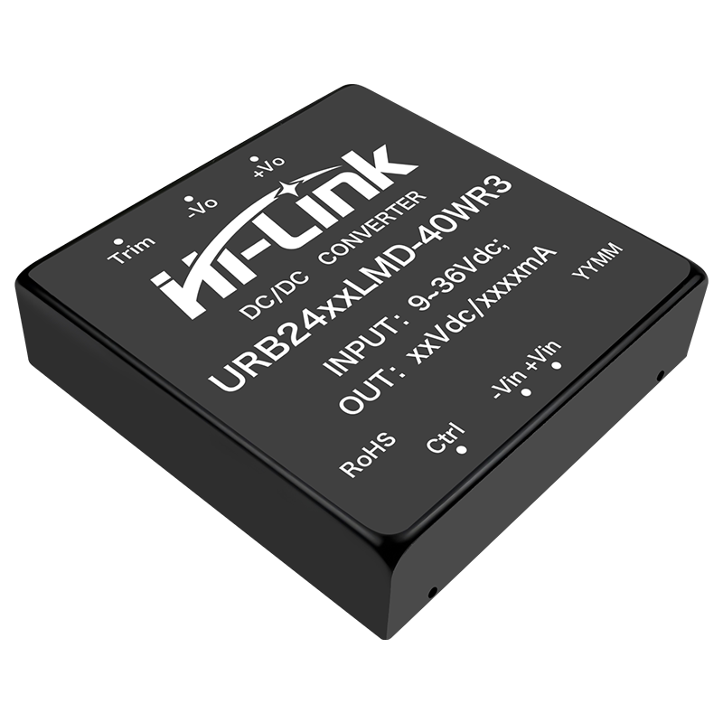 海凌科24V转5V/12V40W电源模块
