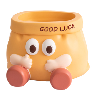 可爱卡通入户门钥匙遥控器收纳盒玄关摆件桌面客厅家居装饰品礼物