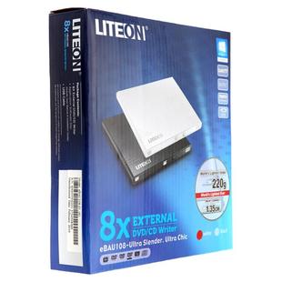LITEON建兴-EBAU108USB外置刻录机光驱DVD-RW台式机笔记本8X外接