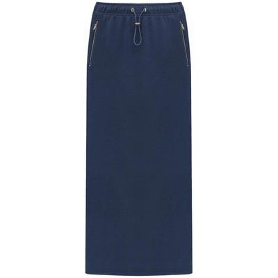 COCOBELLA后开叉针织半身裙