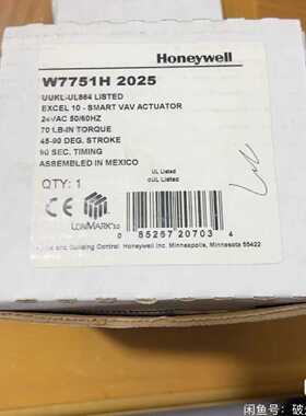议价Honeywell霍尼韦尔控制器W7751H2025