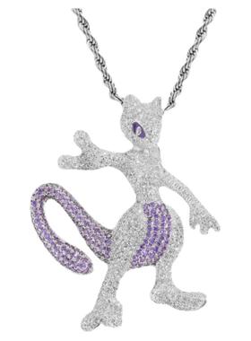 ICEBLING通神奇宝贝超梦吊坠