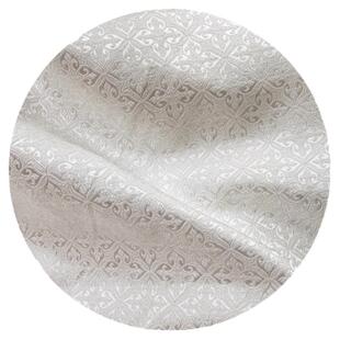 白色汉服上袄马面裙布料镶边提花织锦缎腰带旗袍婚梅花海浪纹手工