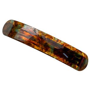 气质横夹一字夹发夹子头饰头发卡子女后脑勺半扎发发量少弹簧马尾