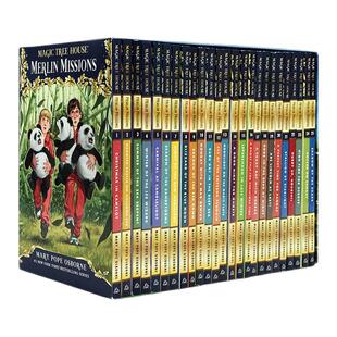 【自营】英文原版 神奇树屋第二季 Merlin Missions 梅林的任务 The Magic Tree House 1-25册原29-53 学生课外读物儿童桥梁